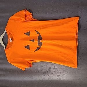 🌸 Jack-o-lantern Face Ladies Tee, M